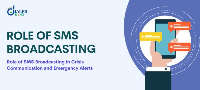 Role of SMS Broadcasting in Crisis Communication and Emergency Alerts