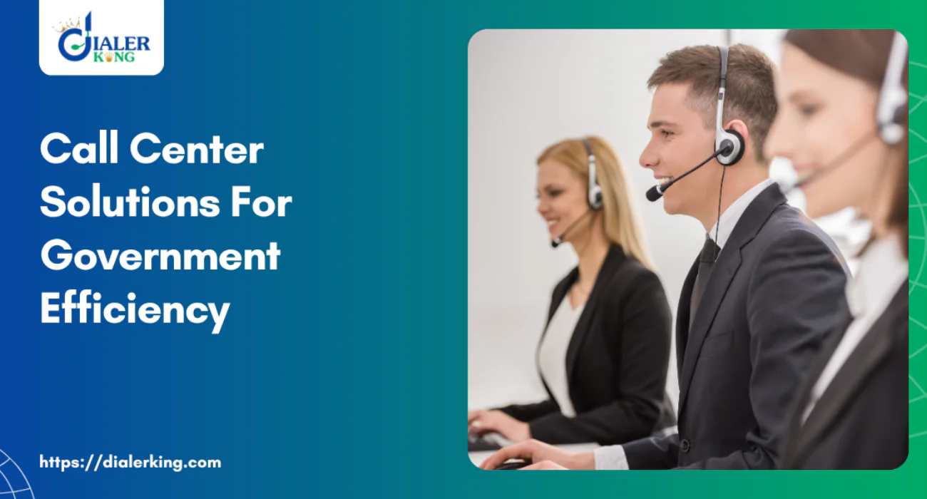Call Center Solutions For Government Efficiency