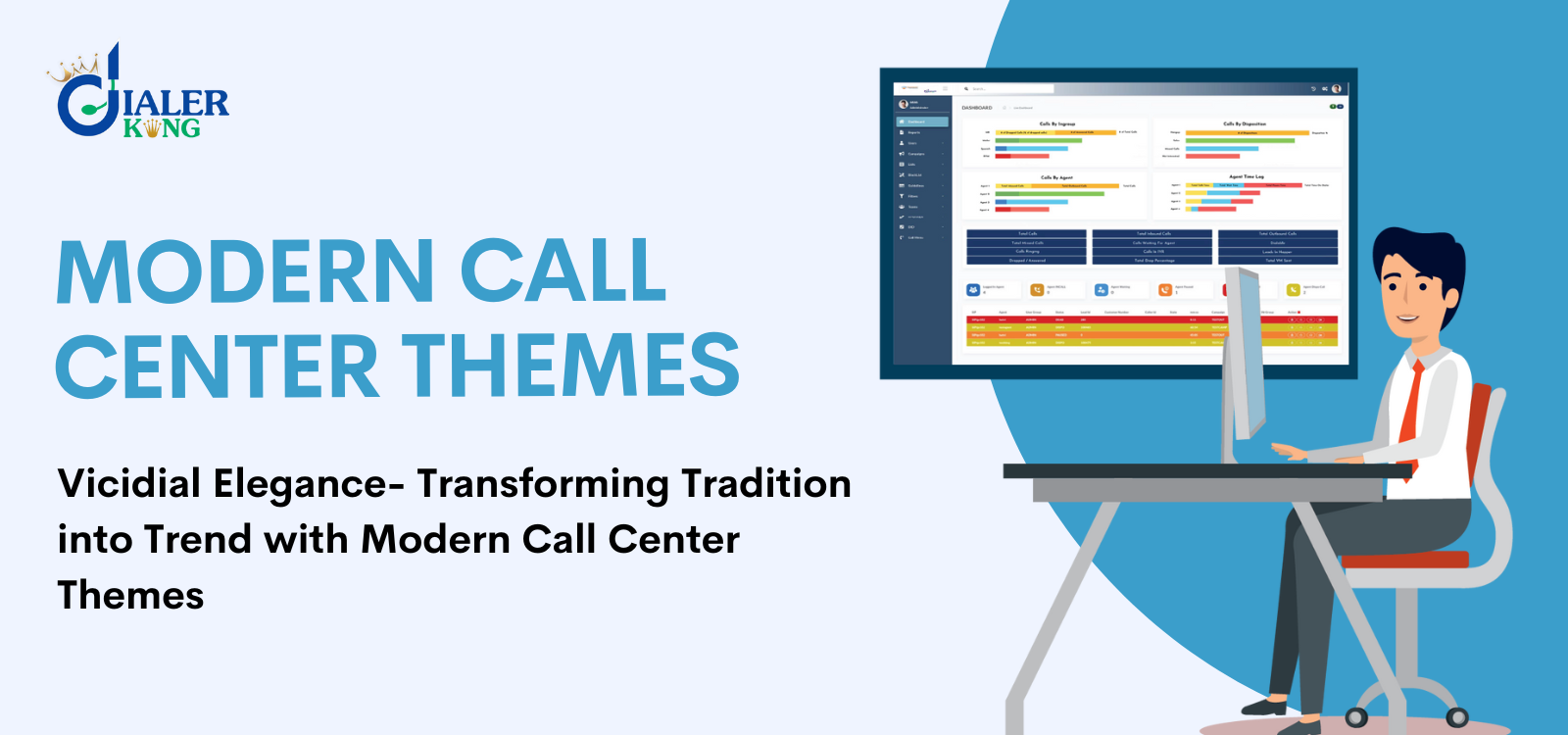 Vicidial Elegance- Transforming Tradition into Trend with Modern Call Center Themes