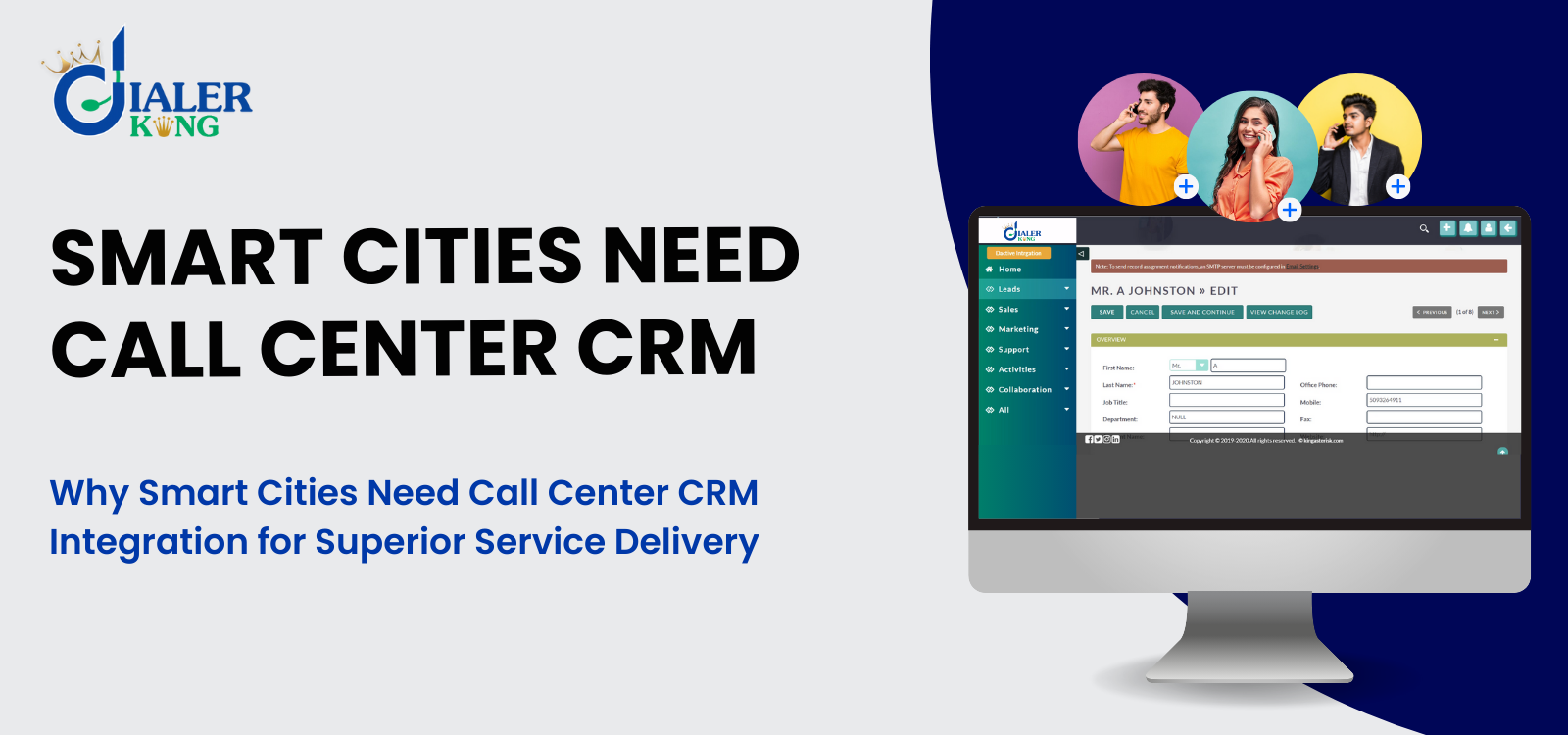 Why Smart Cities Need Call Center CRM Integration for Superior Service Delivery