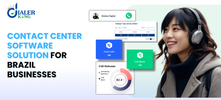 Next-level Contact Center Software Solution for Your Smart Business in Brazil