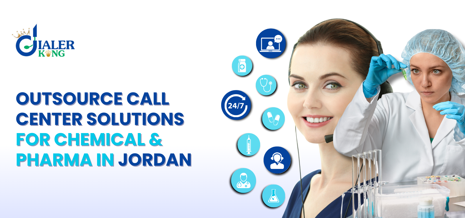 Outsource Call Center Solutions for Chemical & Pharma in Jordan