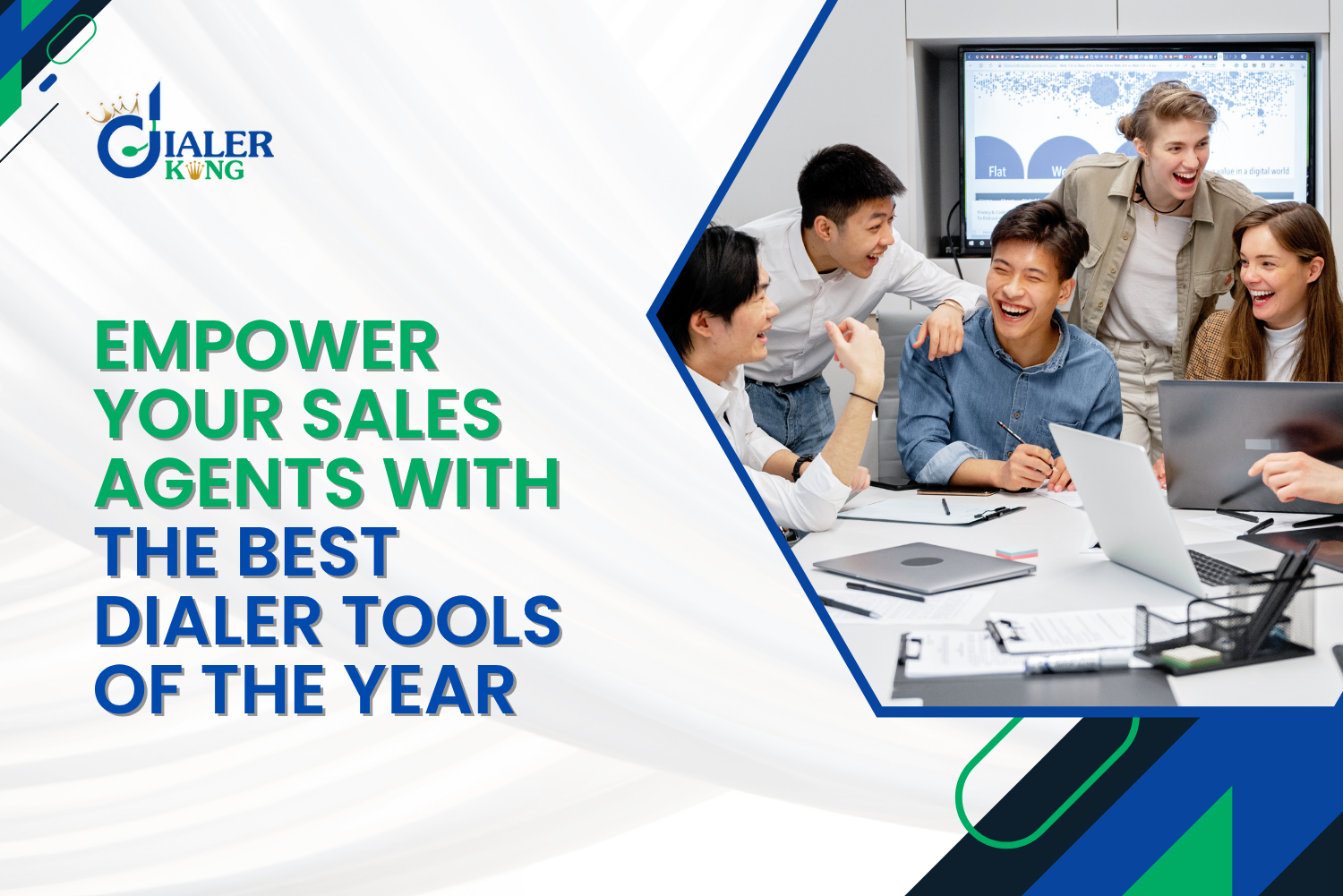 Empowers your sales agent with the best dialer tools of the year