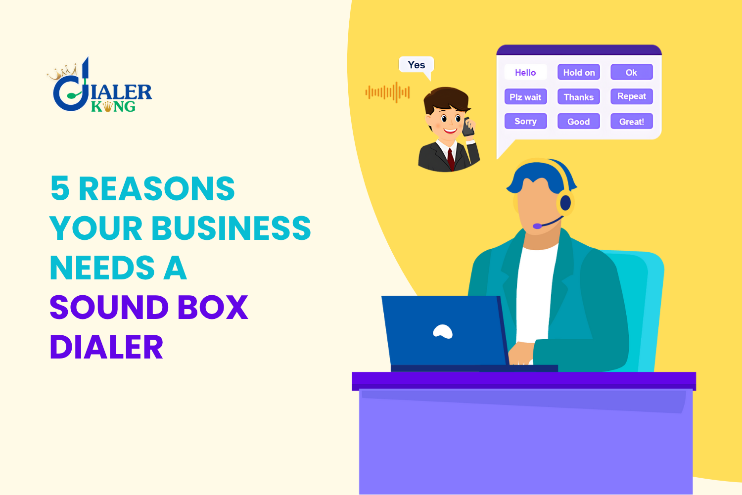 5 Reasons Why Your Business Needs a Sound Box Dialer Now