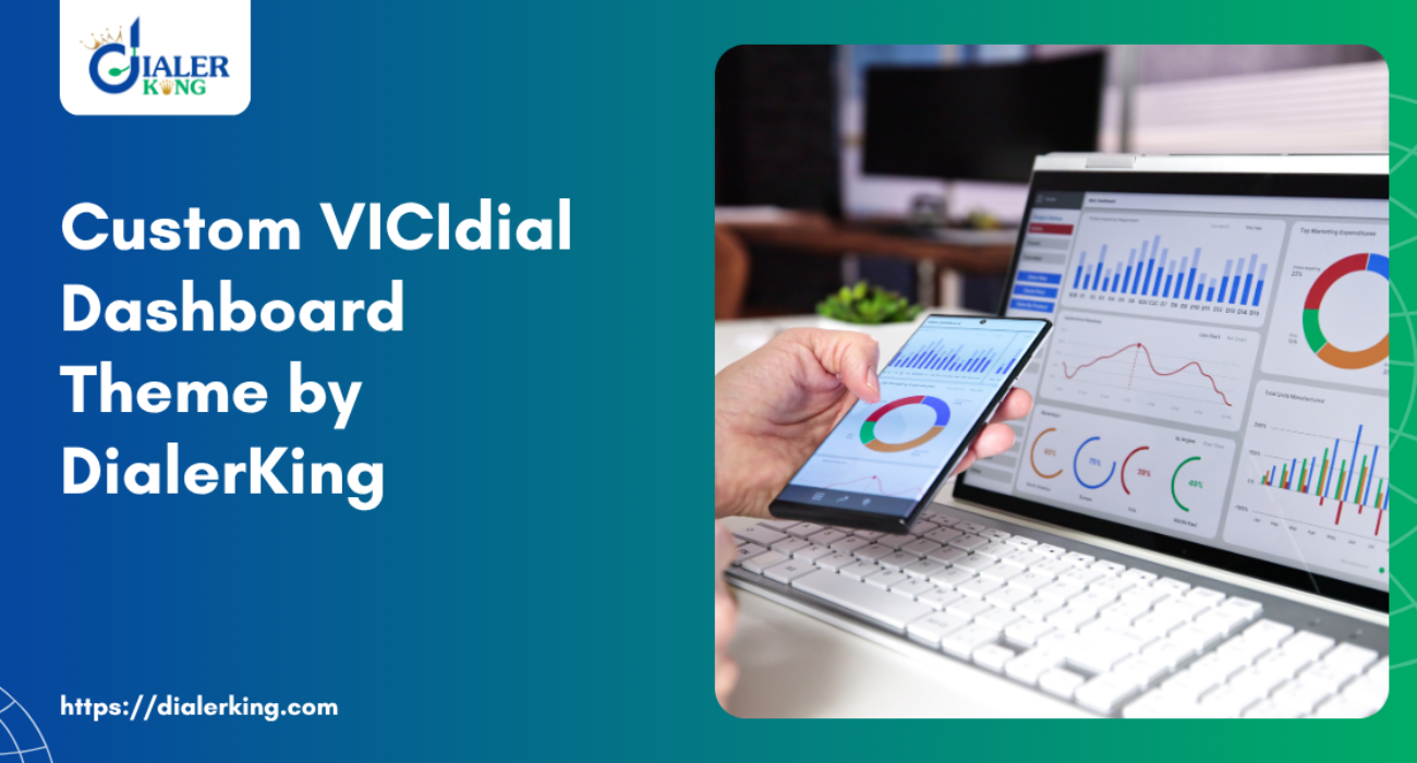 Custom VICIdial Dashboard Theme by DialerKing