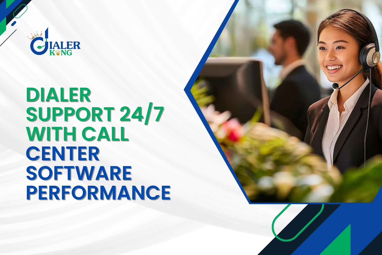 Dialer Support 24/7  for Predictive, Auto & Power Dialers with call center software performance