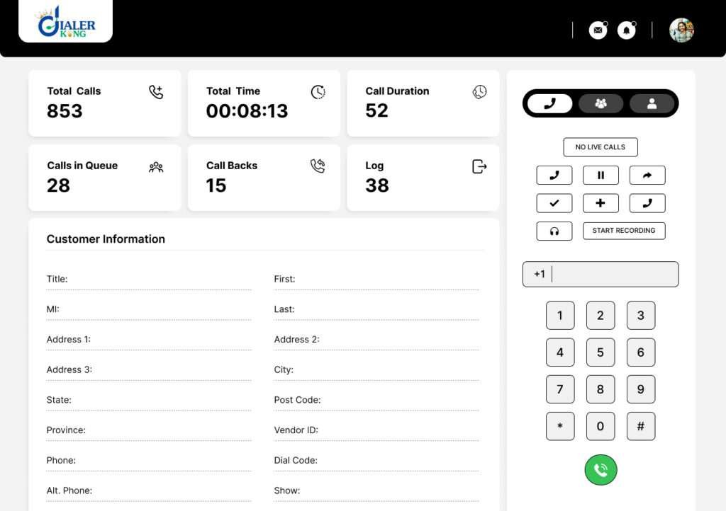 predictive dialer Agent Theme