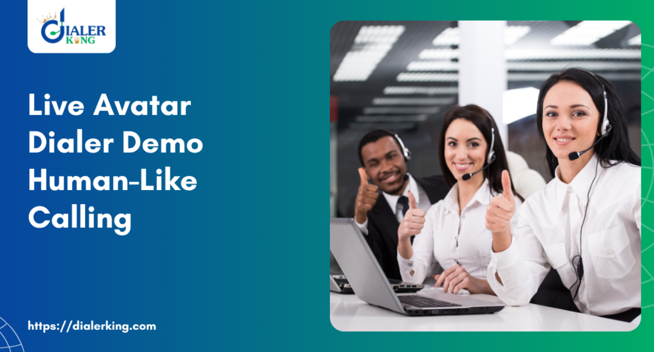 Live Avatar Dialer Demo Human-Like Calling