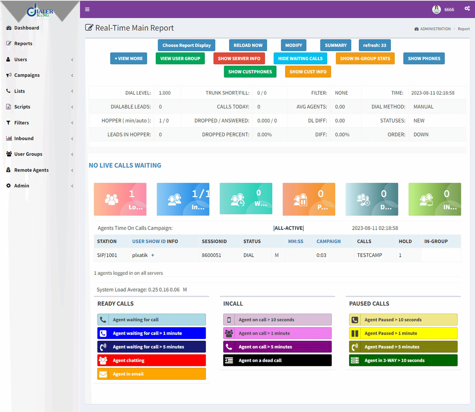 Live Avatar Dialer Demo Human-Like Calling