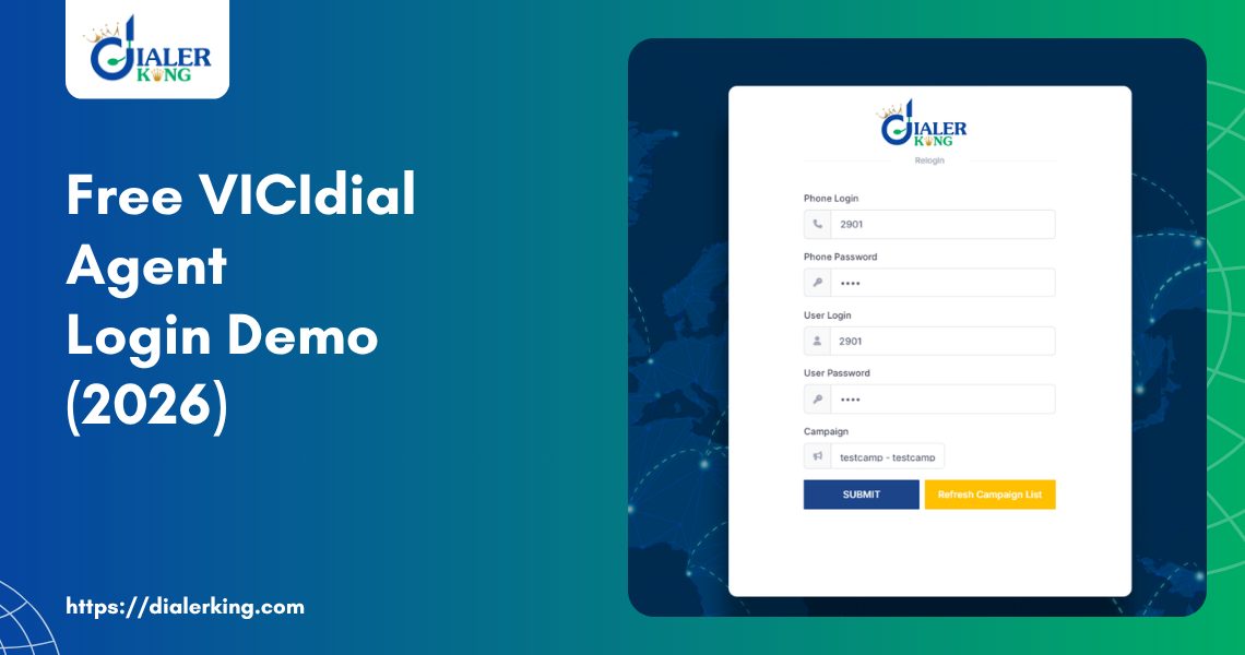 Free VICIdial Agent Login Demo (2026)