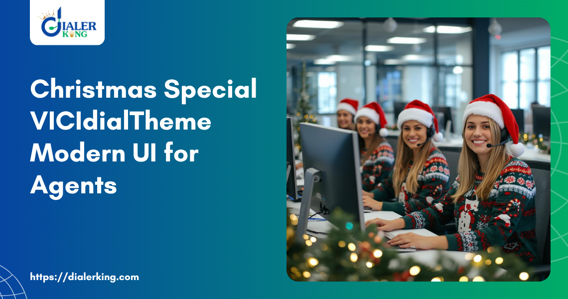 Christmas Special VICIdialTheme Modern UI for Agents