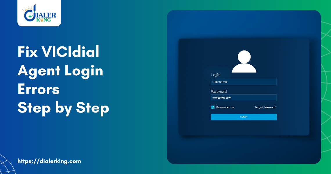 Fix VICIdial Agent Login Errors Step by Step