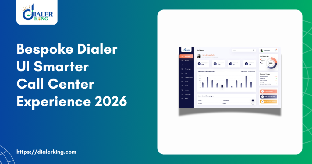 Bespoke Dialer UI Smarter Call Center Experience 2026