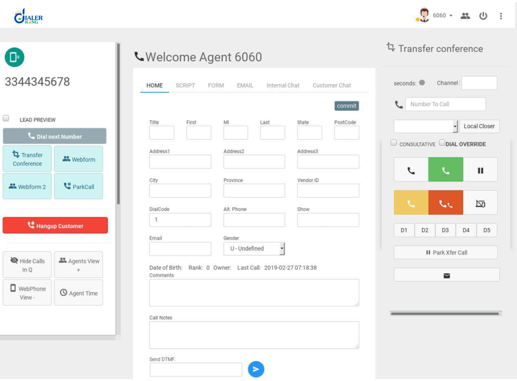 vicidial Agent Theme