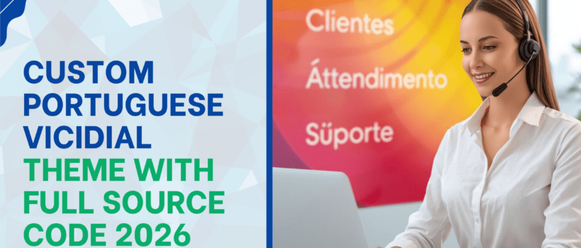 Custom Portuguese VICIdial Theme with Full Source Code 2026