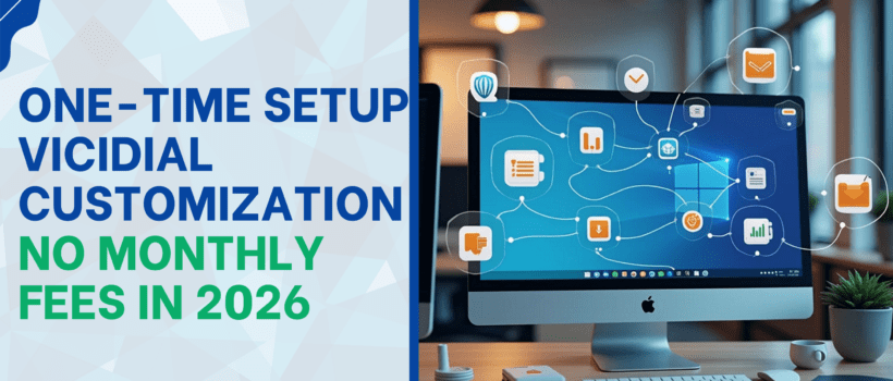 ONE-TIME SETUP VICIDIAL CUSTOMIZATION NO MONTHLY FEES IN 2026