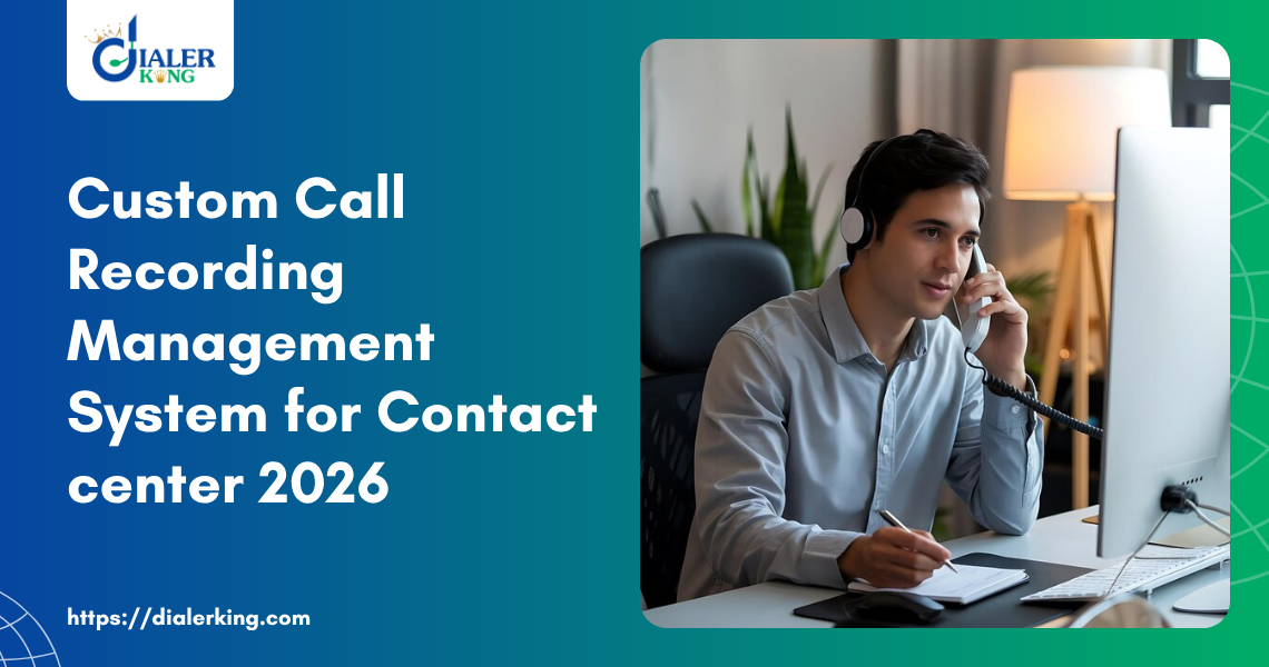 Custom Call Recording Management System for Contact center 2026