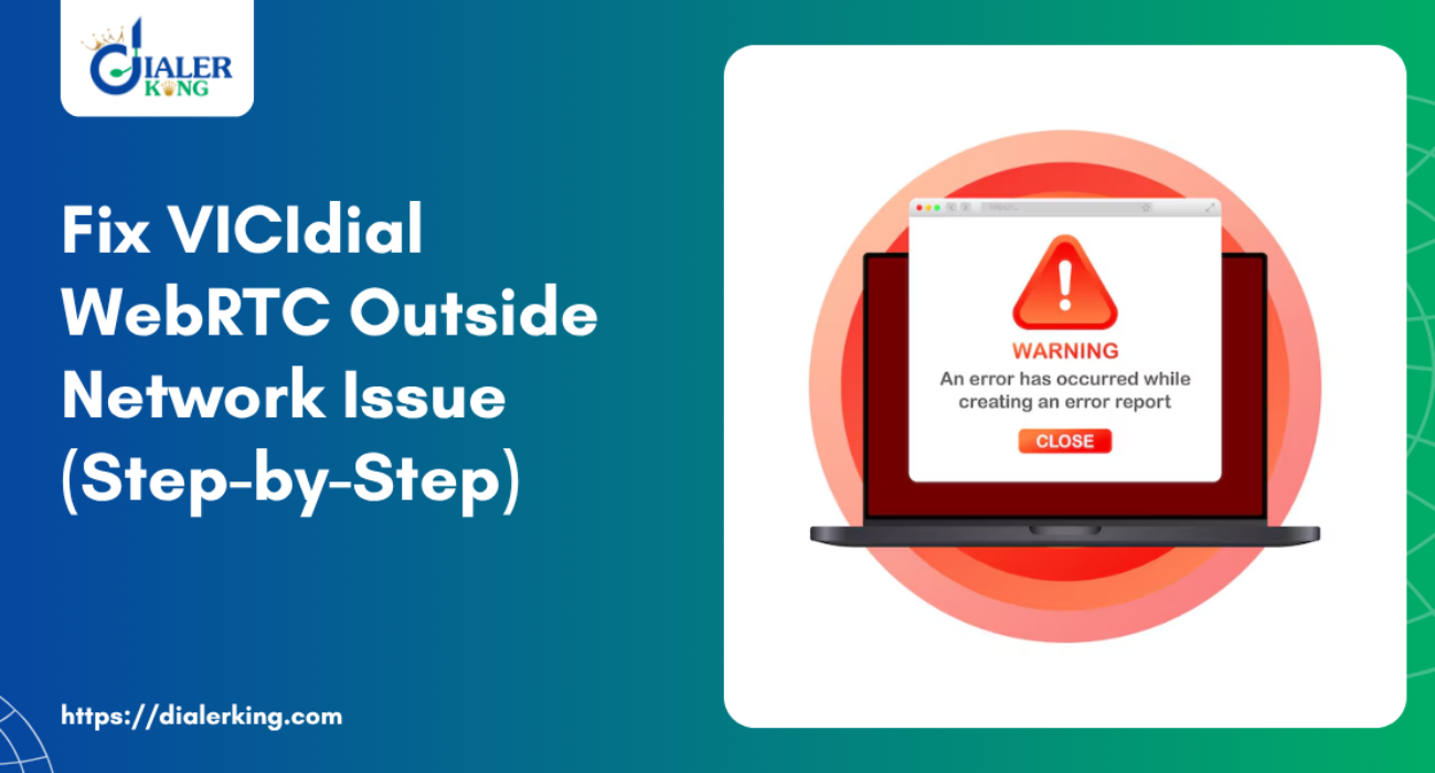 Fix VICIdial WebRTC Outside Network Issue (Step-by-Step)
