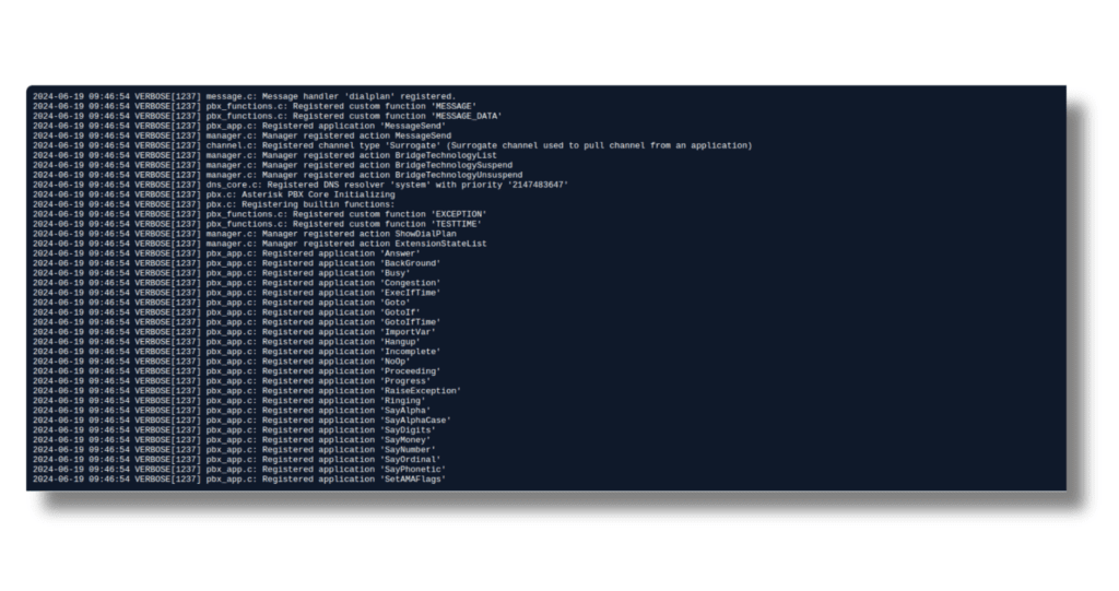 Asterisk Log Dialerking