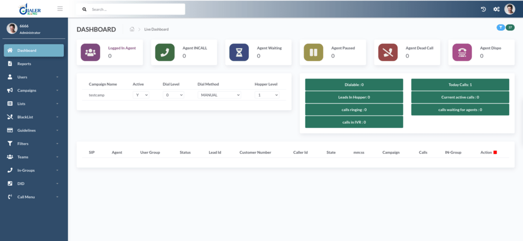 Vicidial Admin Theme