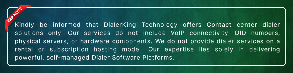 Dialerking Note