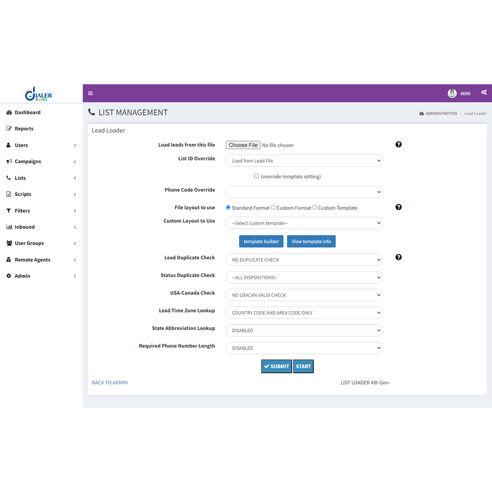 Dialer - Load Leads 2
