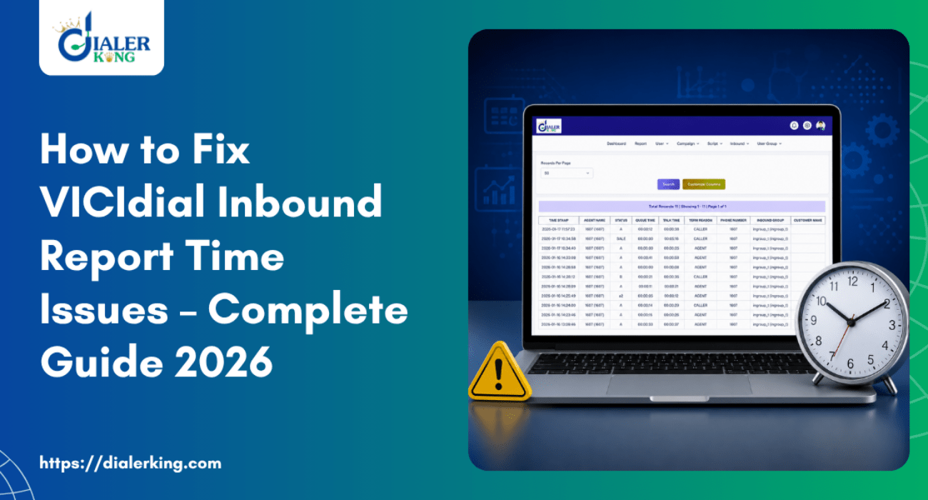 How to Fix VICIdial Inbound Report Time Issues – Complete Guide 2026 (1)