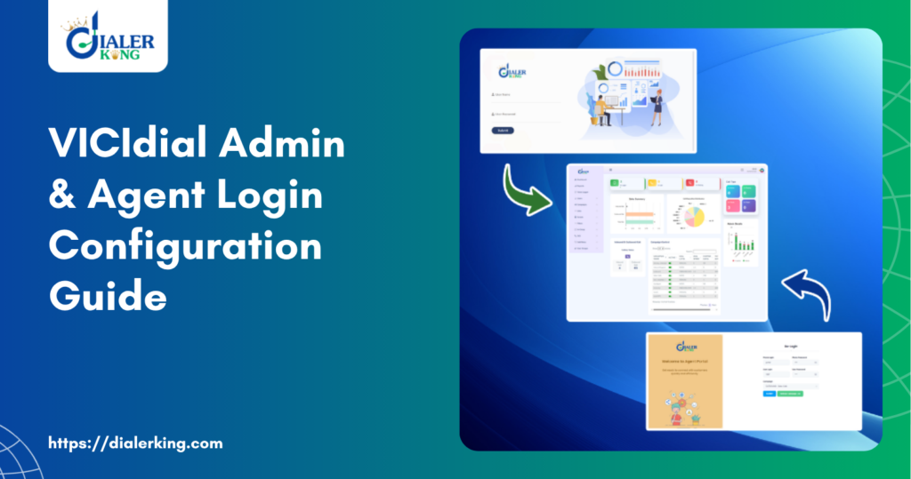 VICIdial Admin & Agent Login Configuration Guide