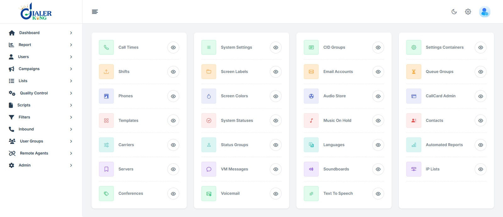 Admin Settings 2