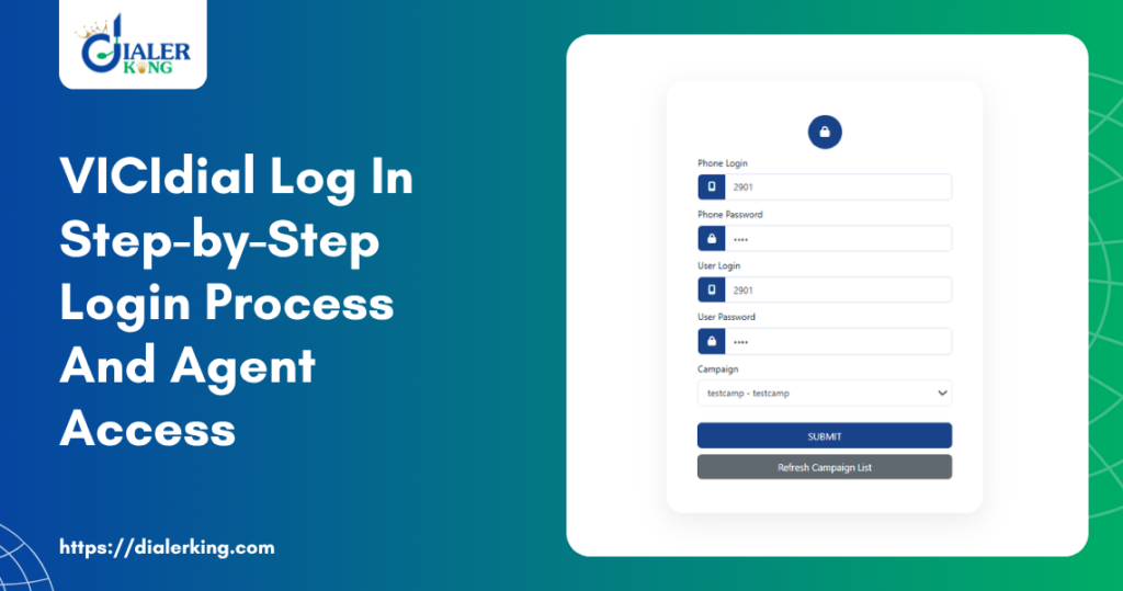 VICIdial Log In Step-by-Step Login Process & Agent Access