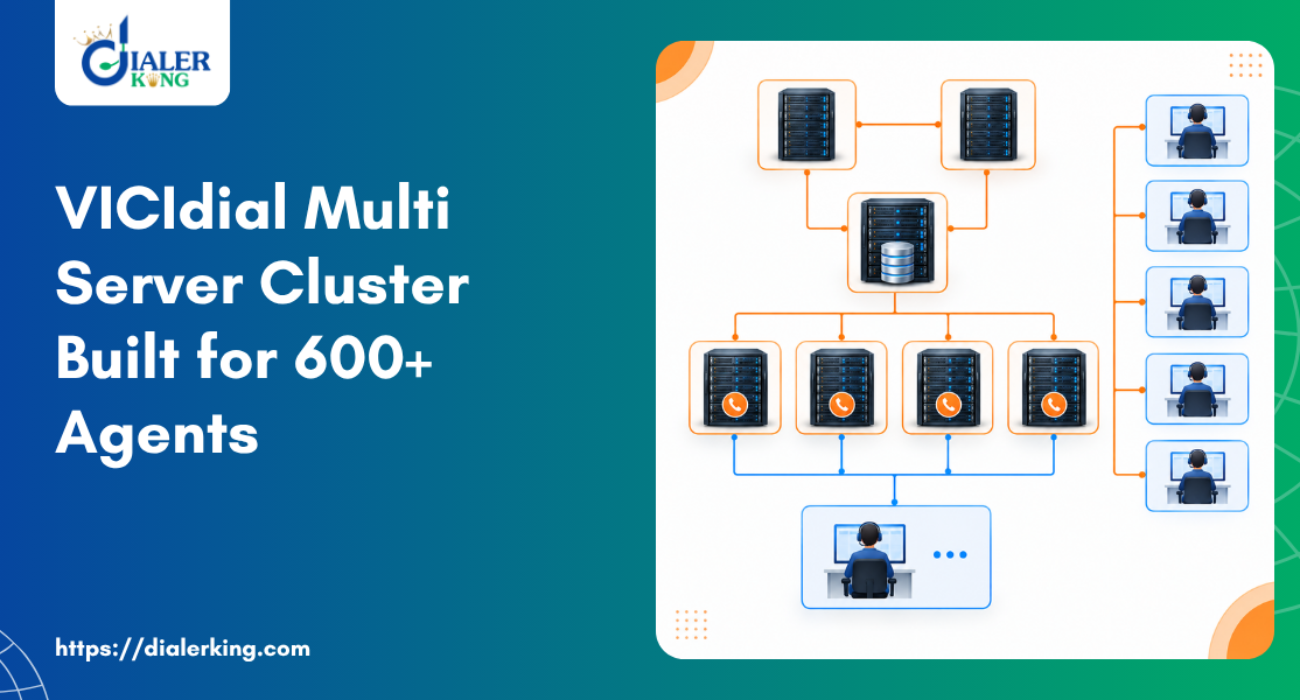 VICIdial Multi-Server Cluster Built for 600+ Agents