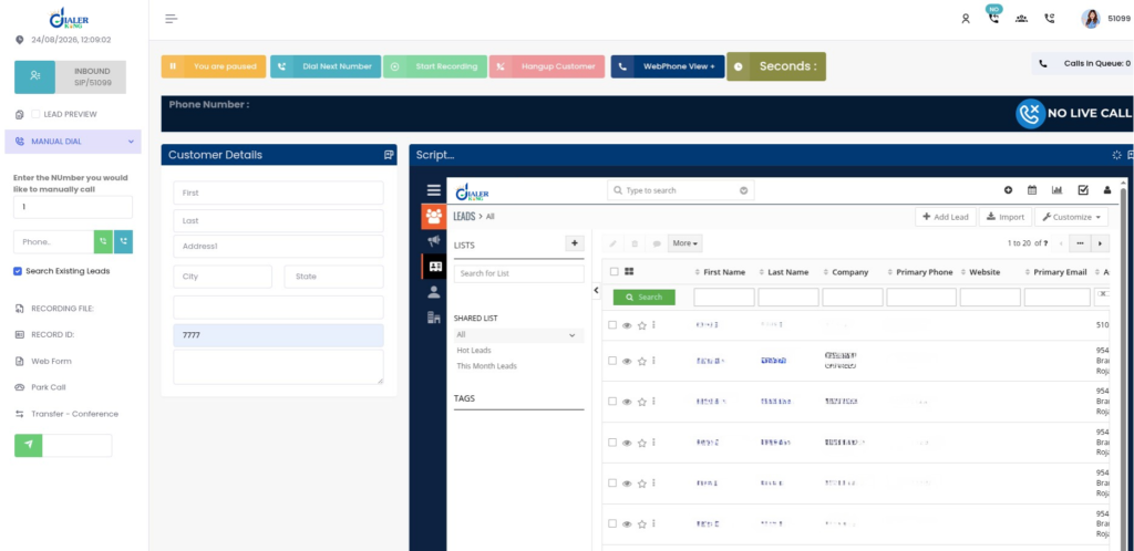 VICIdial CRM Integration