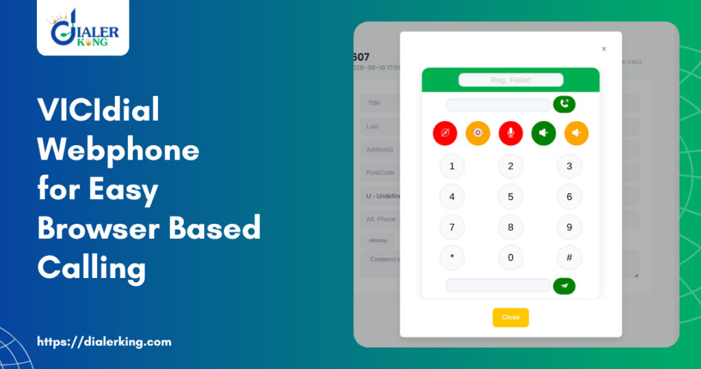 VICIdial Webphone for Easy Browser-Based Calling